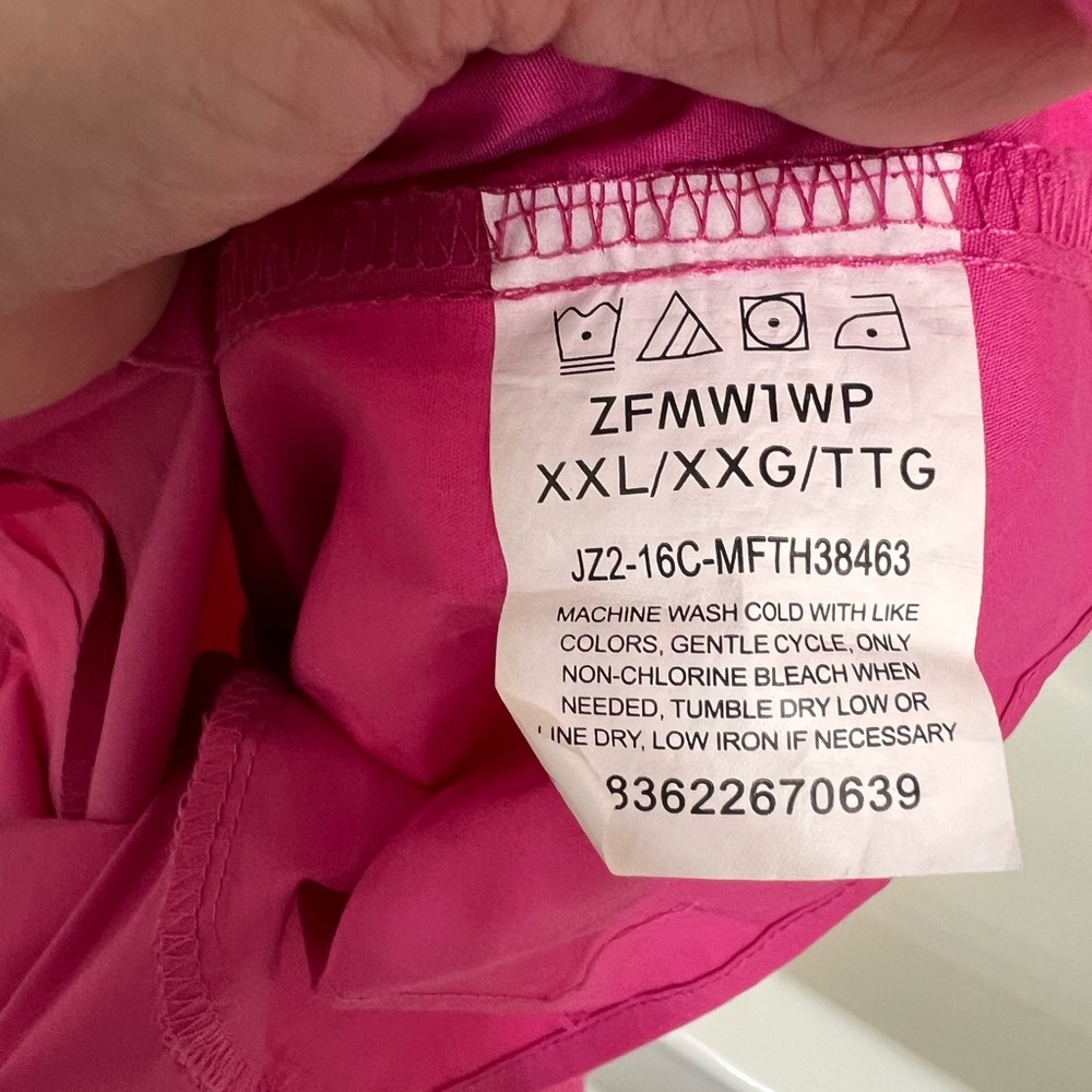 Lee Riders Button Down Pink Shirt Size XXL - Picture 8 of 8